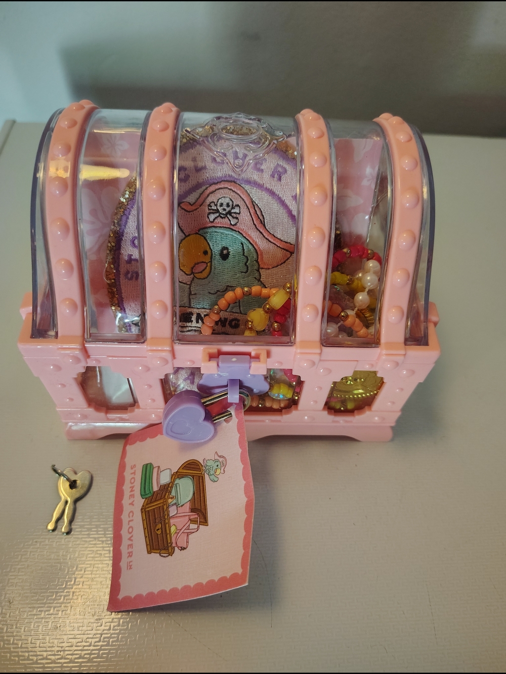 Stoney Clover Lane Treasure Box Tampa Opening Scrunchie Keychain Bracelets Patch